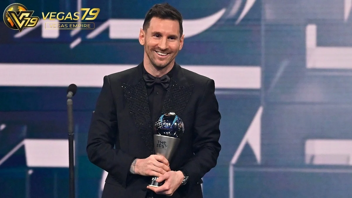 Lionel Messi là cầu thủ giành được cầu thủ nam xuất sắc nhất FIFA năm 2023